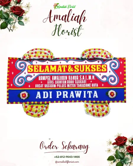 Papan Bunga Ucapan Selamat Kubu Babussalam